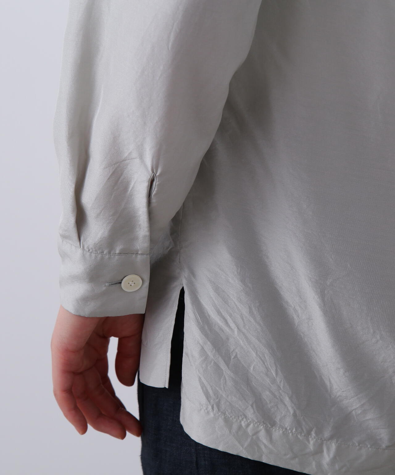 YLEVE / SILK HABUTAE PAJAMA SHIRT | YLÈVE（イレーヴ） ｜【公式
