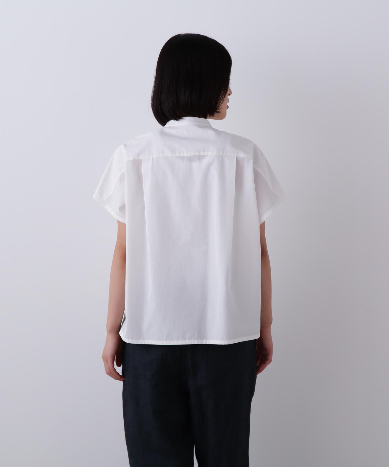 YLEVE / COTTON CUPRA HALF ZIP SHIRT | YLÈVE（イレーヴ） ｜【公式