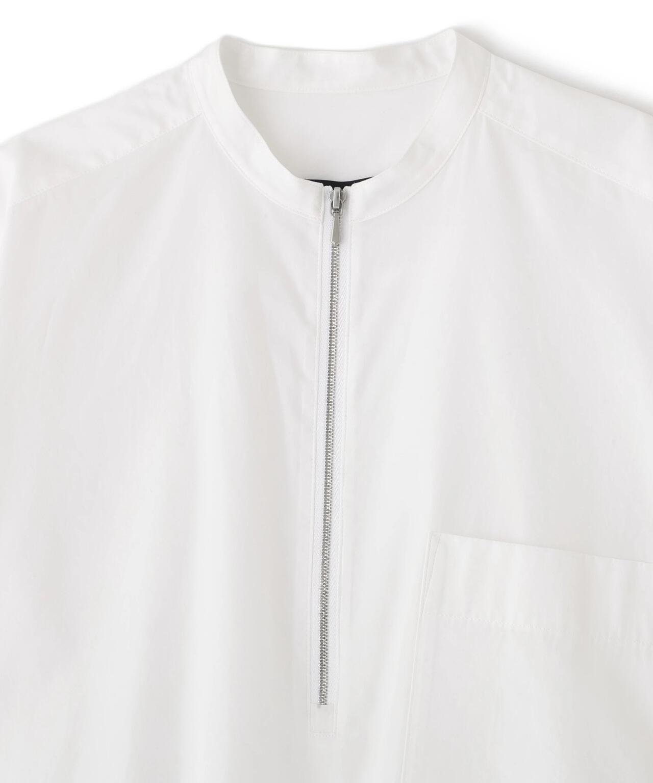 YLEVE / COTTON CUPRA HALF ZIP SHIRT | YLÈVE（イレーヴ） ｜【公式