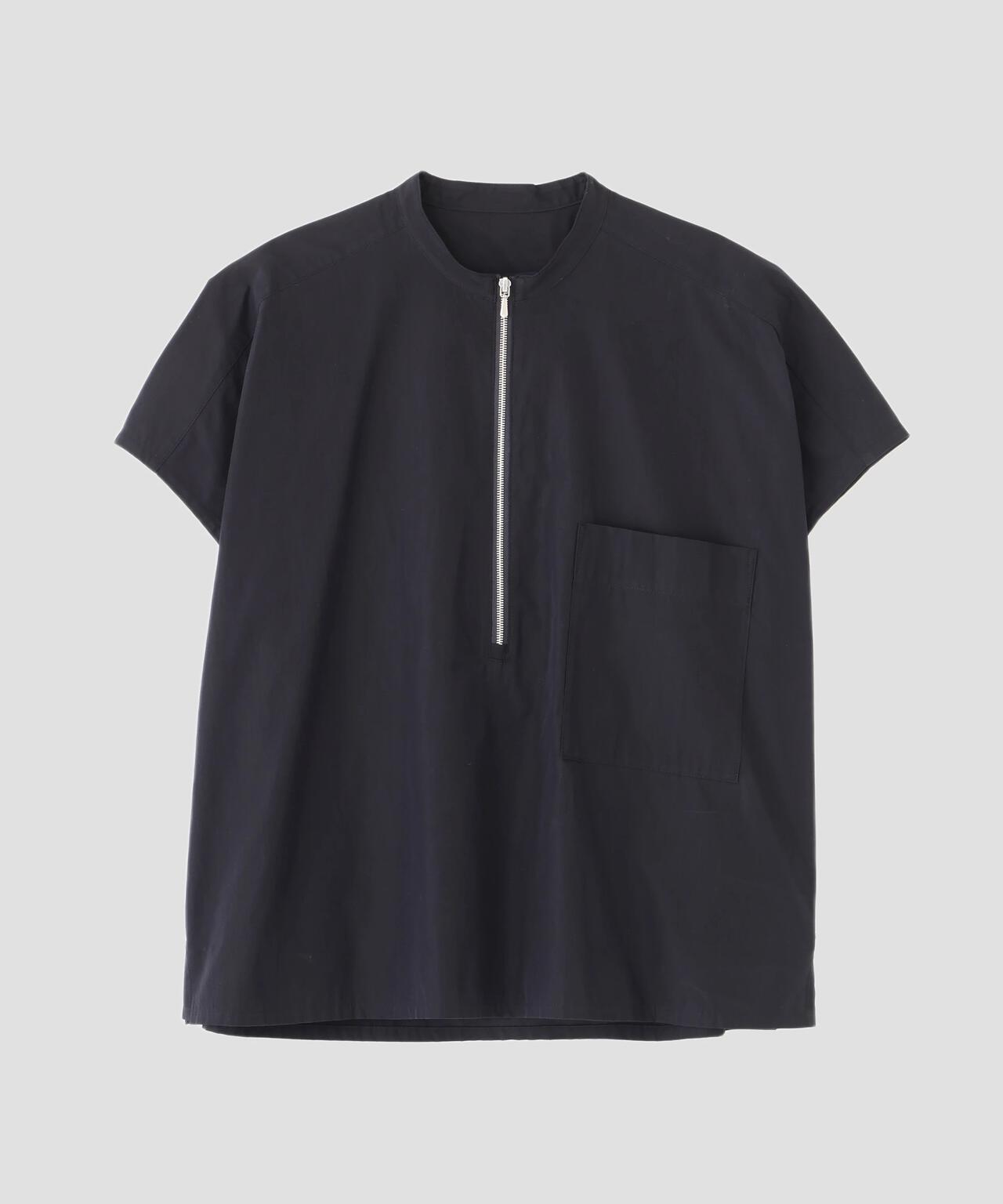 YLEVE / COTTON CUPRA HALF ZIP SHIRT | YLÈVE（イレーヴ） ｜【公式