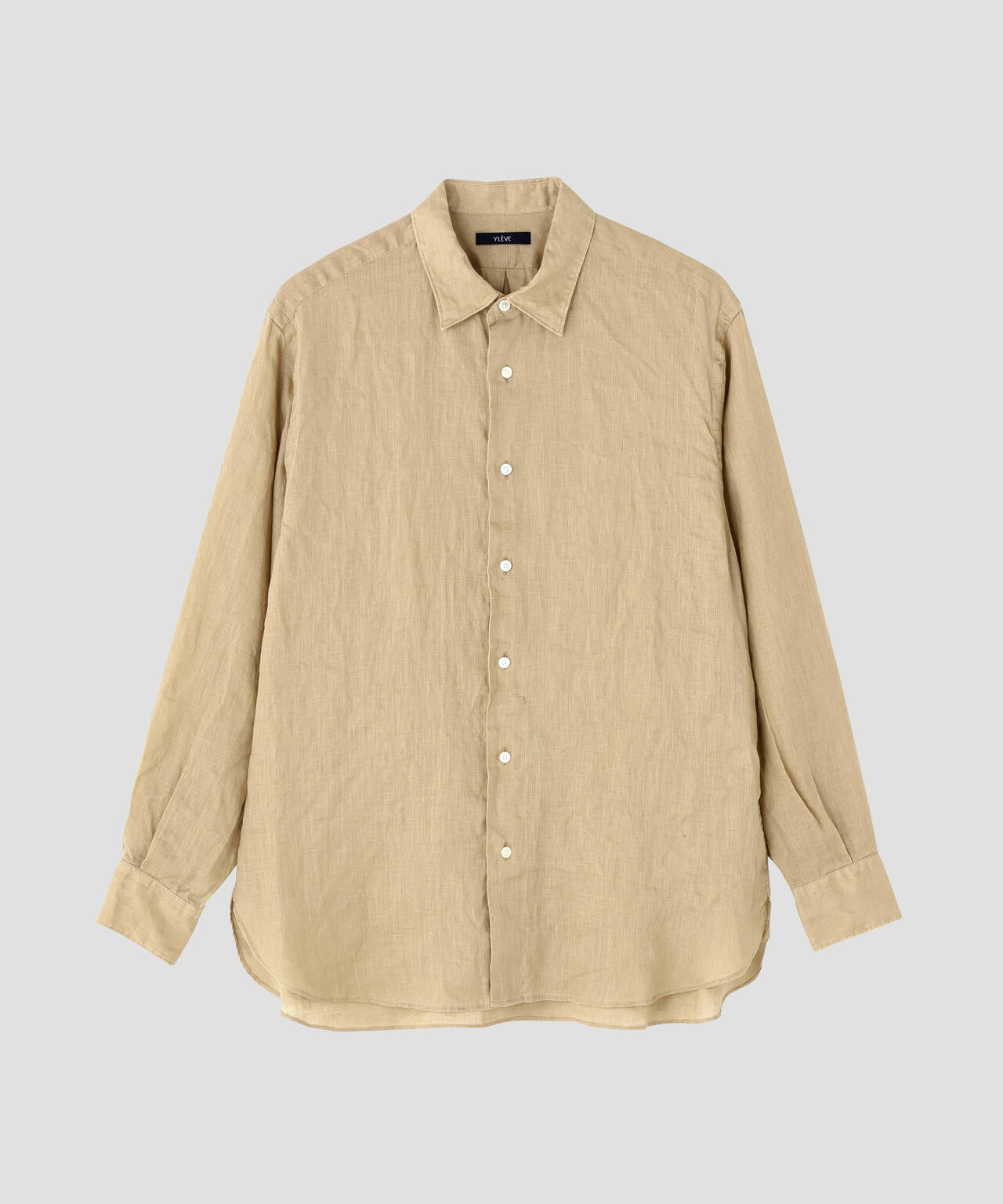 [限定]YLEVE / LINEN BROADCLOTH SHIRT