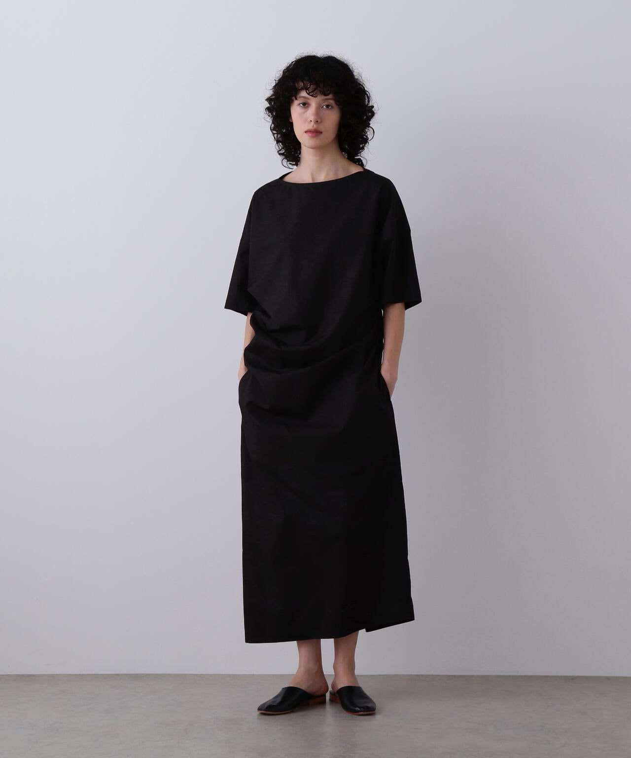 YLEVE / FINX COTTON WEATHER ASYMMETRY ONE PIECE | YLÈVE(イレーヴ YLEVE / FINX COTTON WEATHER ASYMMETRY ONE PIECE | YLÈVE(イレーヴ