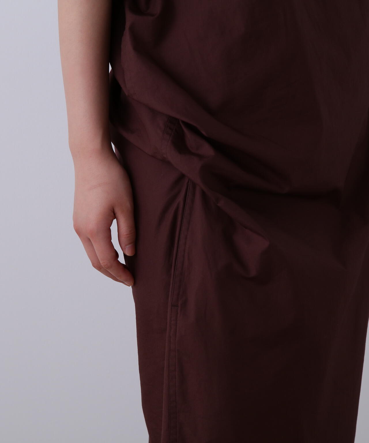 YLEVE / FINX COTTON WEATHER ASYMMETRY ONE PIECE | YLÈVE（イレーヴ