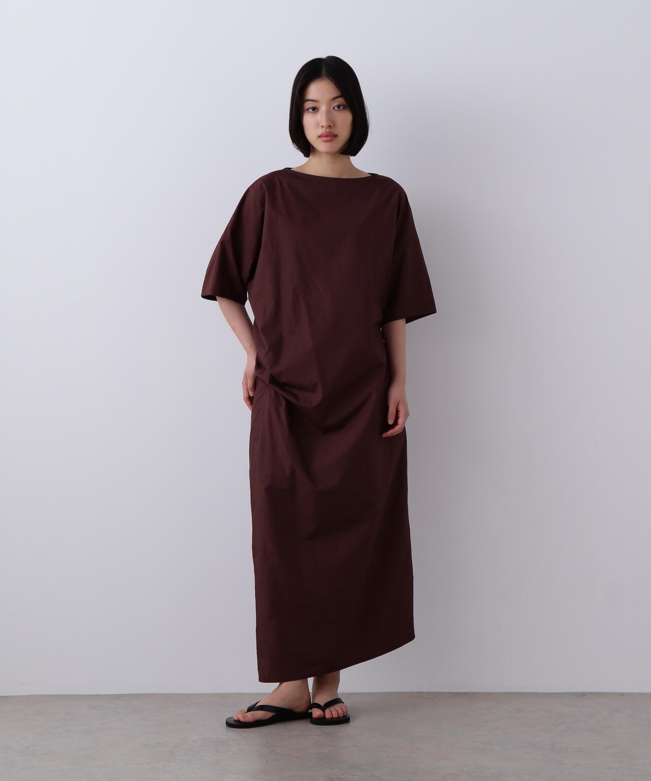 YLEVE / FINX COTTON WEATHER ASYMMETRY ONE PIECE | YLÈVE（イレーヴ