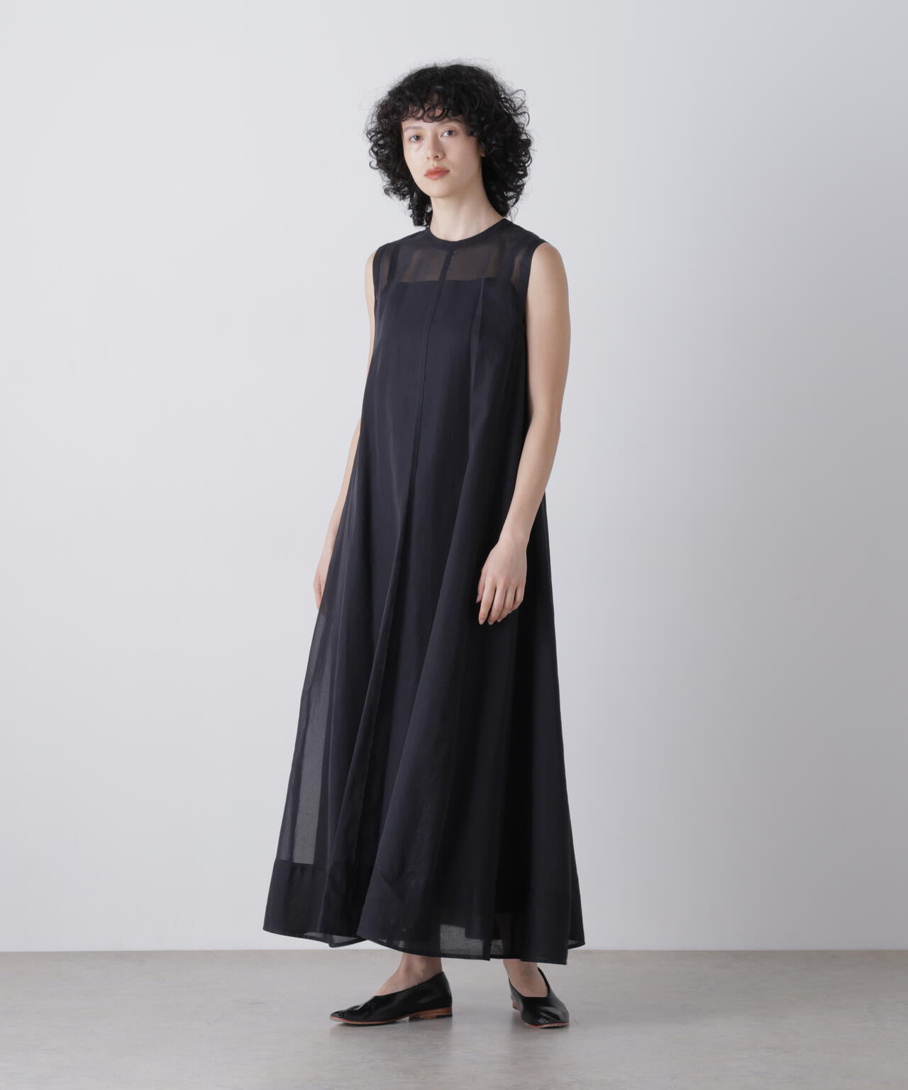 YLEVE / GAS SINGEING COTTON BOIL ORGANDY ONE PIECE | YLÈVE
