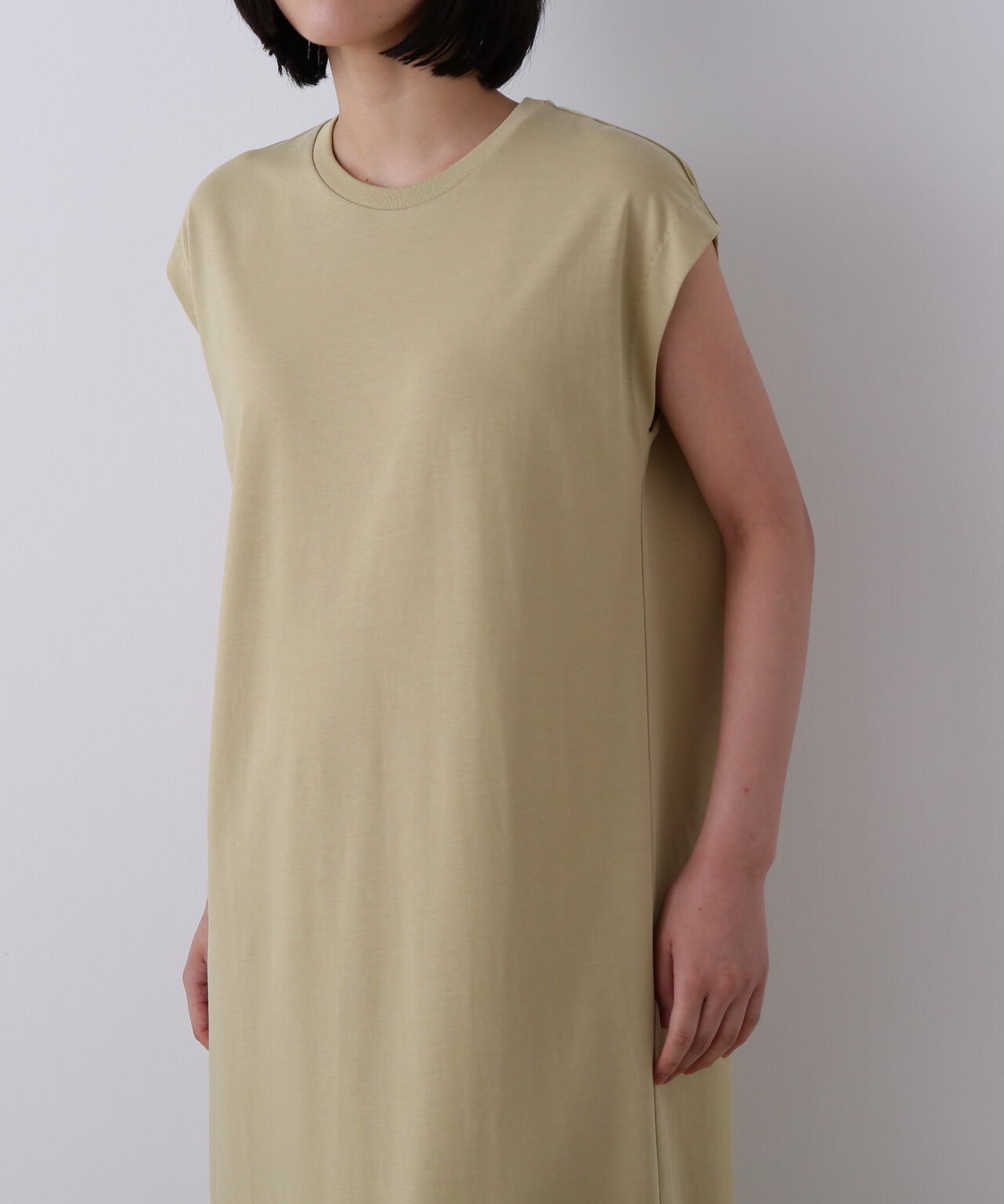 YLEVE / ORGANIC COTTON BIO SLEEVELESS ONE PIECE