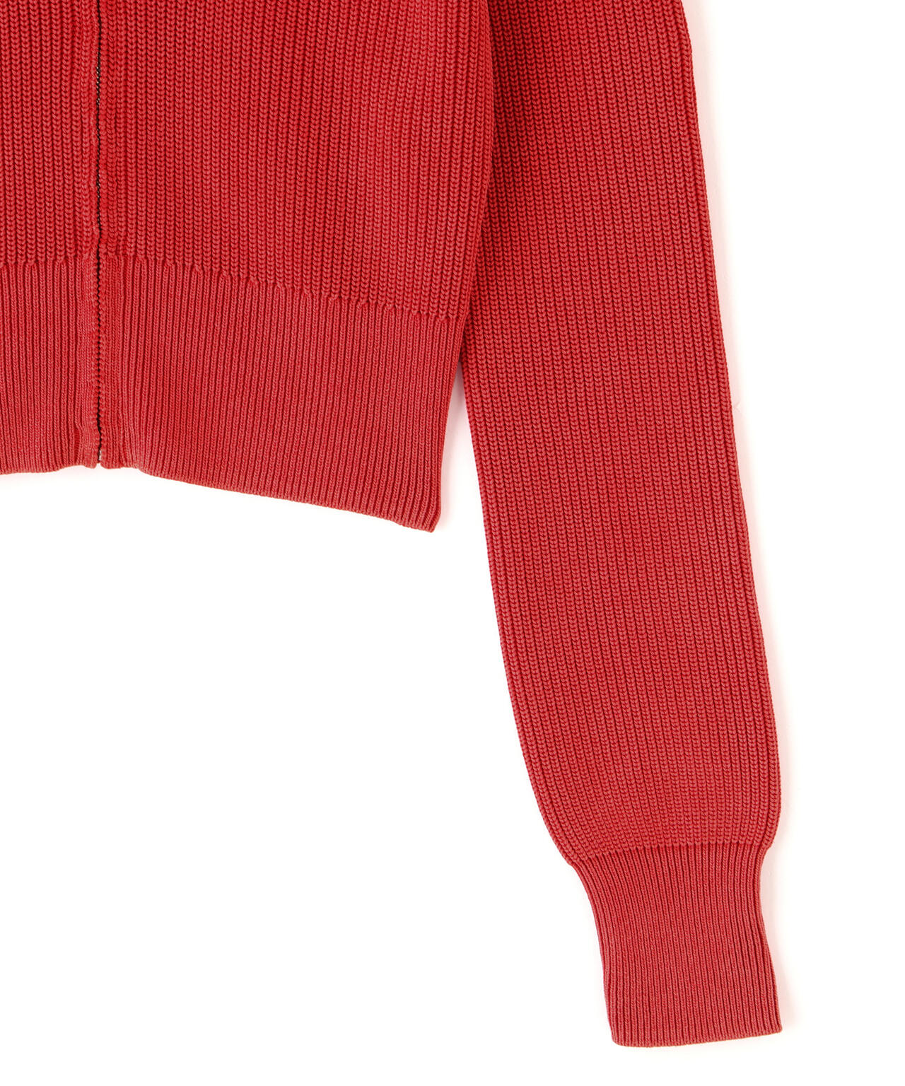 YLEVE / FADED STONEWASH KNIT ZIP PULLOVER | YLÈVE（イレーヴ