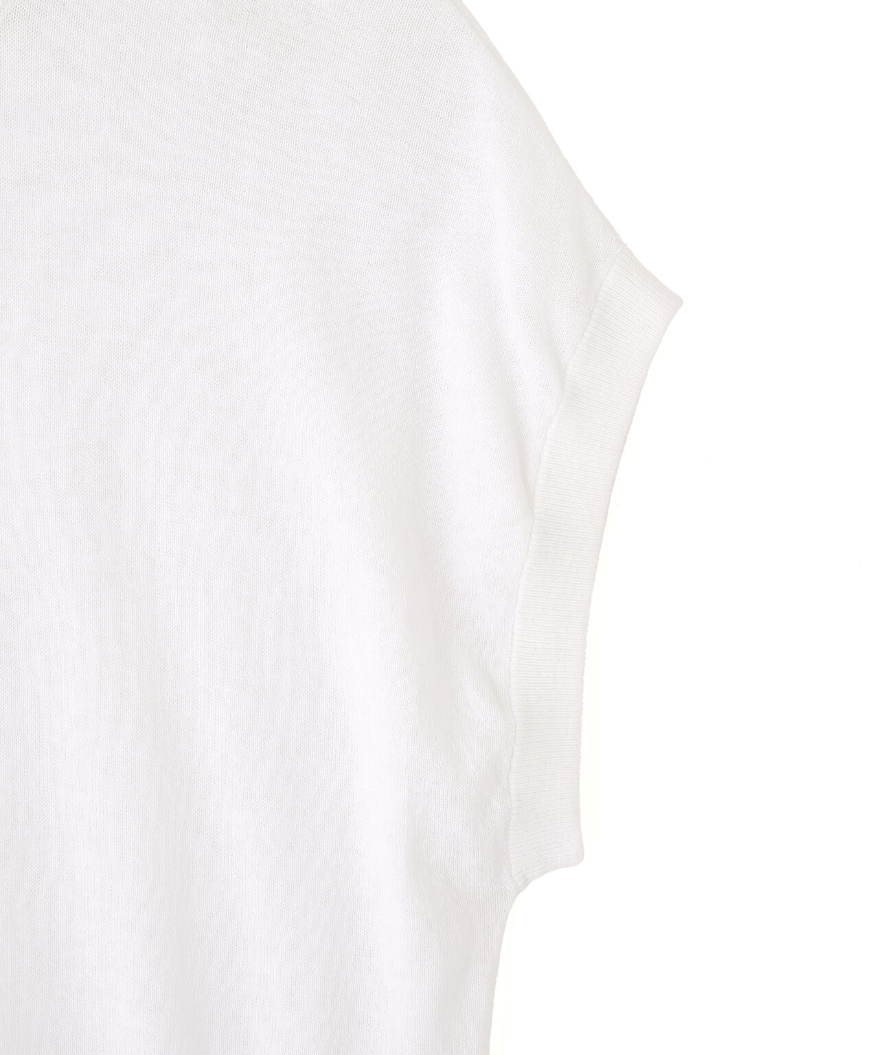 YLEVE / COTTON LINEN KNIT ASYMMETRY PULLOVER | YLÈVE（イレーヴ