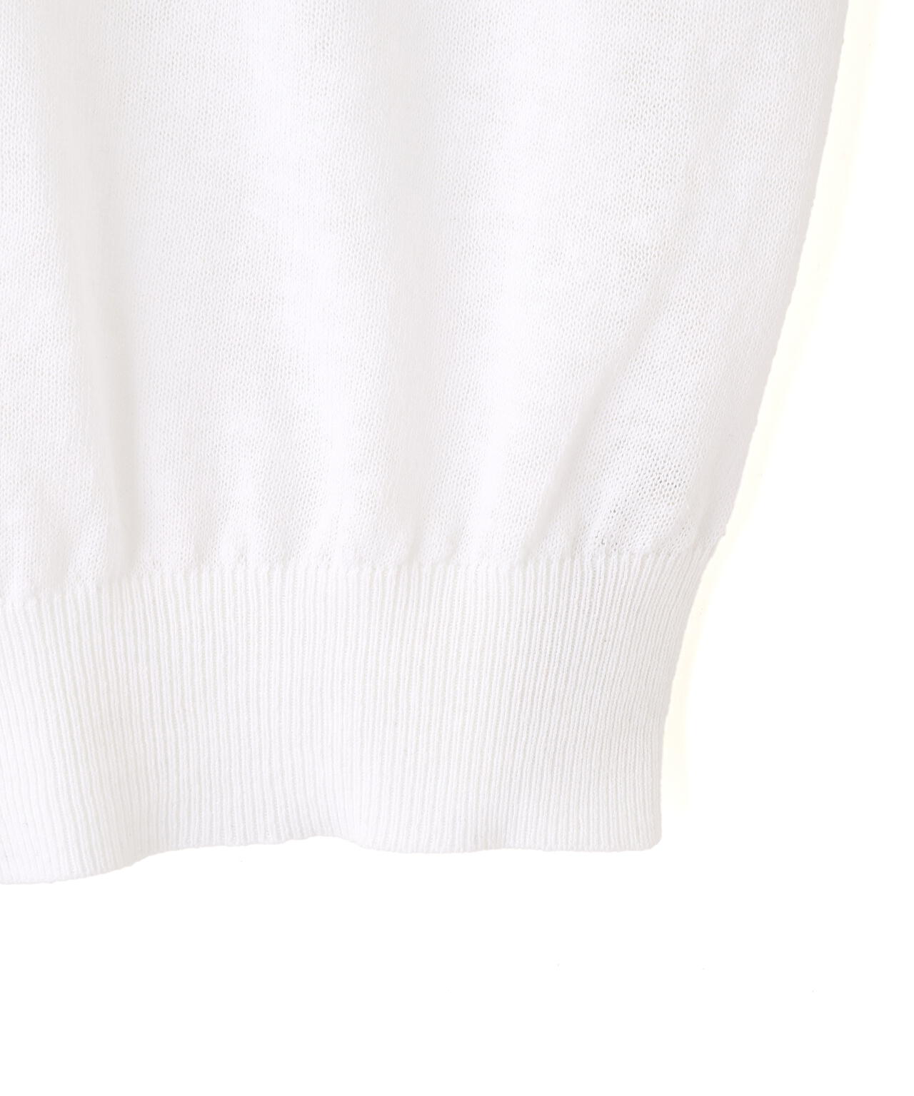 YLEVE / COTTON LINEN KNIT ASYMMETRY PULLOVER | YLÈVE（イレーヴ