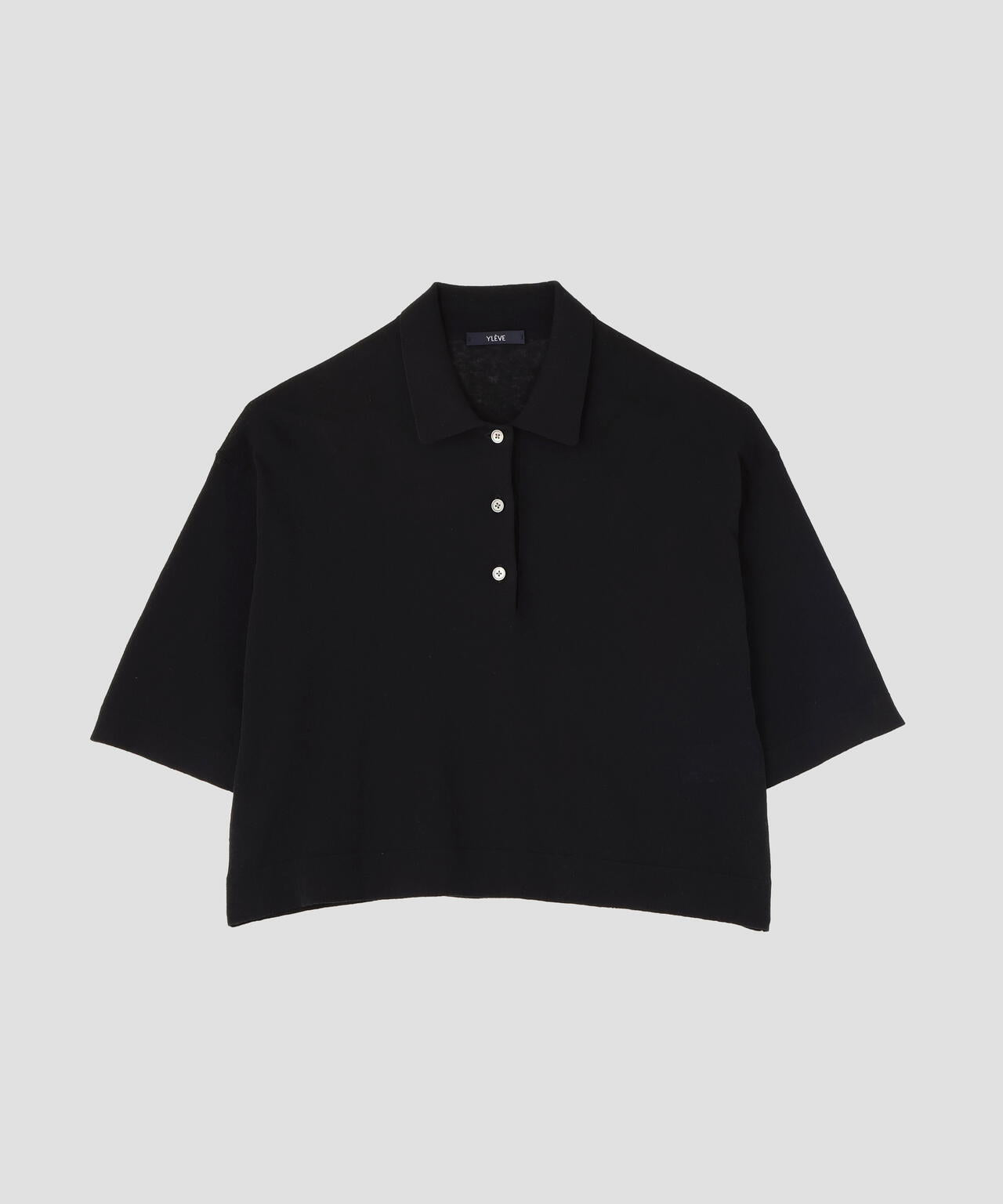 YLEVE / COTTON LINEN KNIT POLO