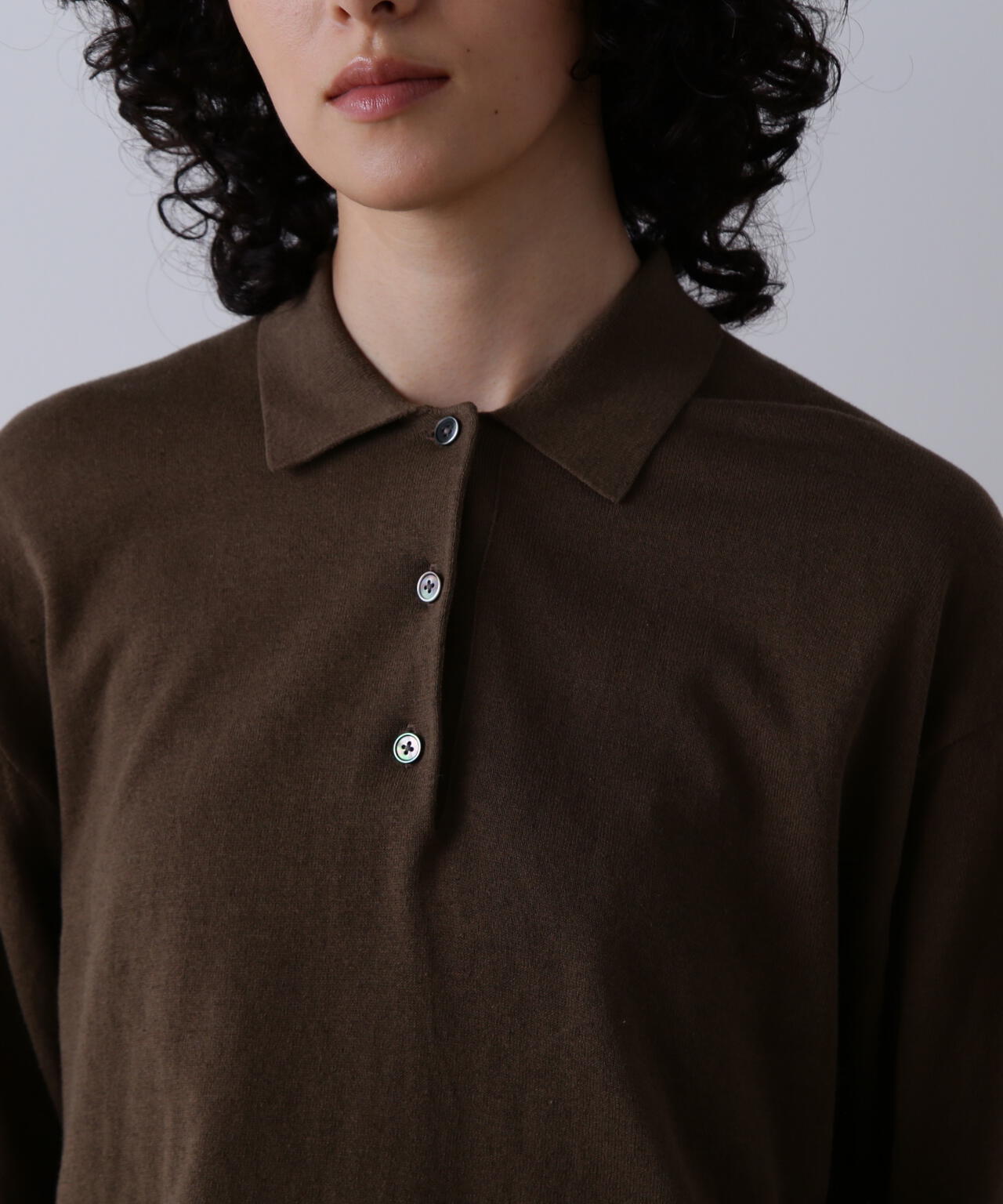 YLEVE / COTTON LINEN KNIT POLO | YLÈVE（イレーヴ） ｜【公式】通販