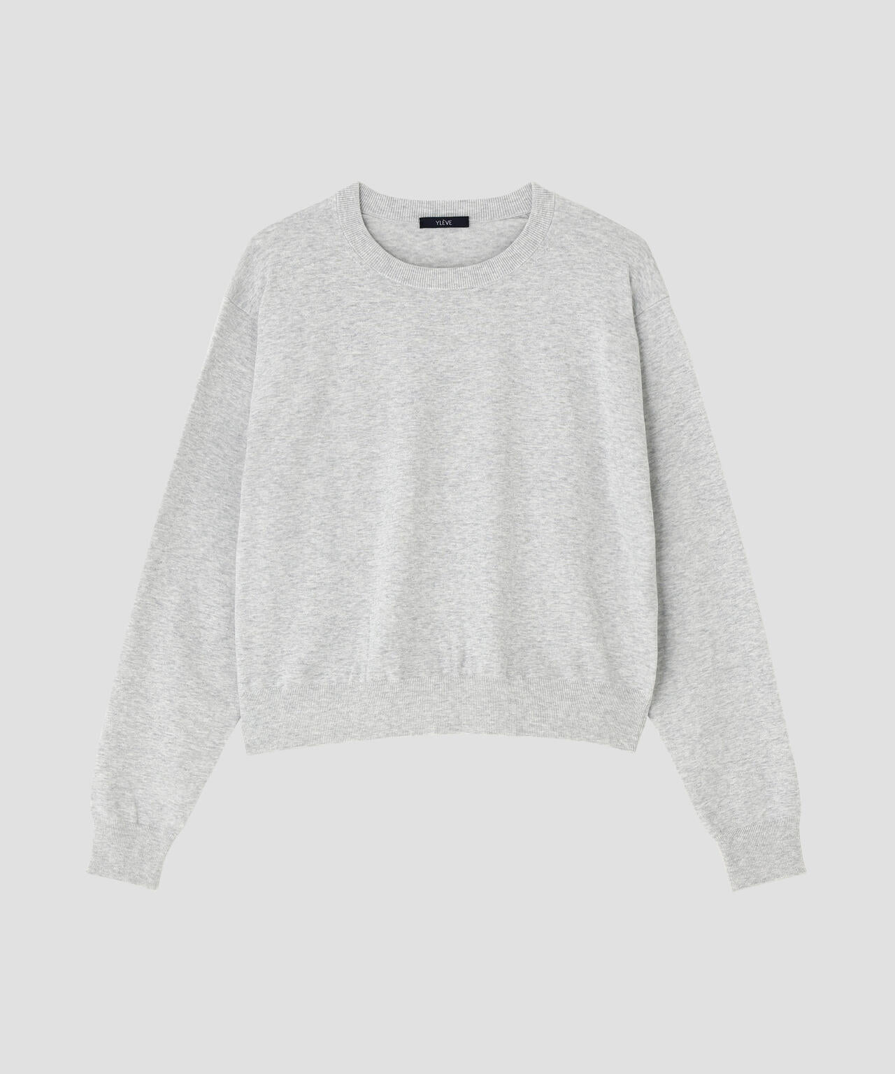 YLEVE / COTTON KNIT PULLOVER