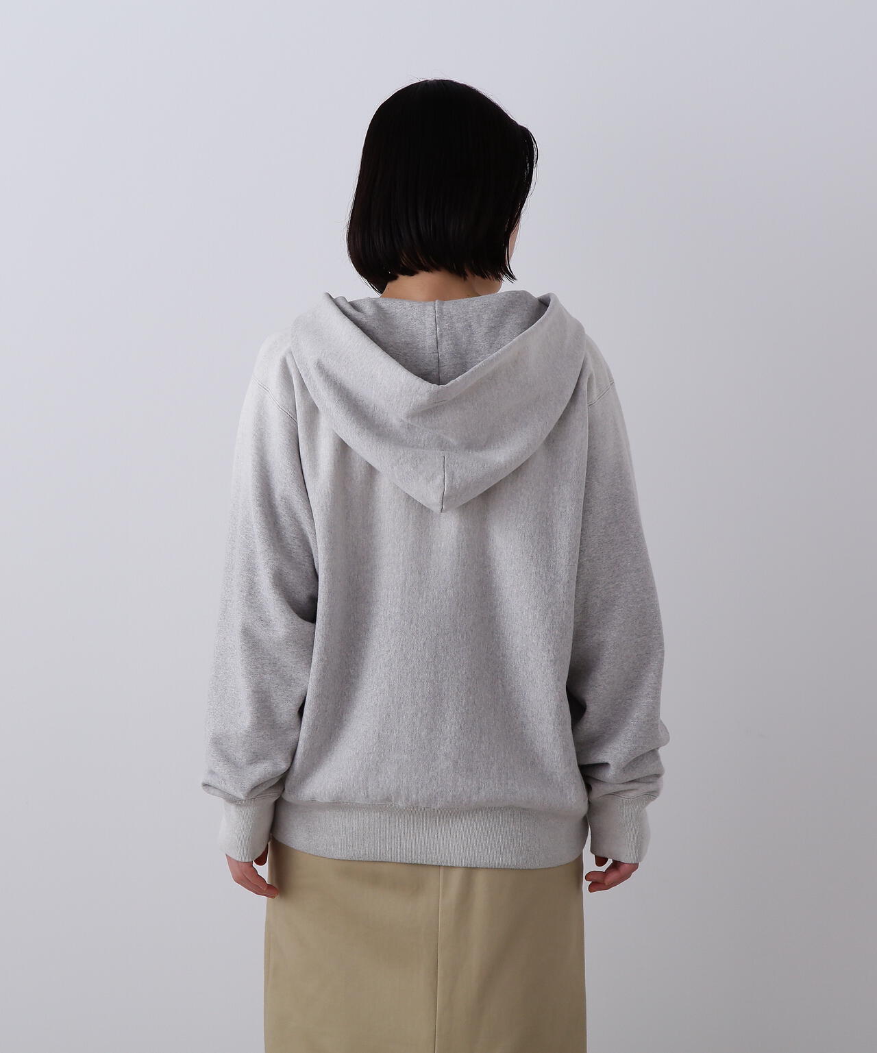 YLÈVE / ORGANIC COTTON SUN FADED SWEAT HOODIE