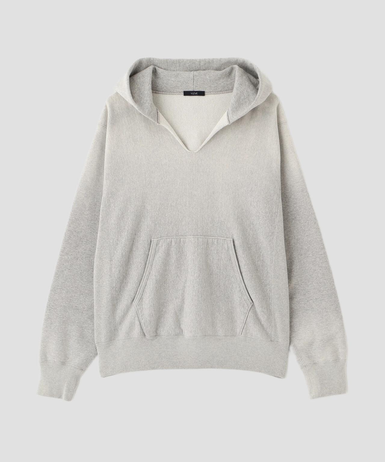 YLÈVE / ORGANIC COTTON SUN FADED SWEAT HOODIE