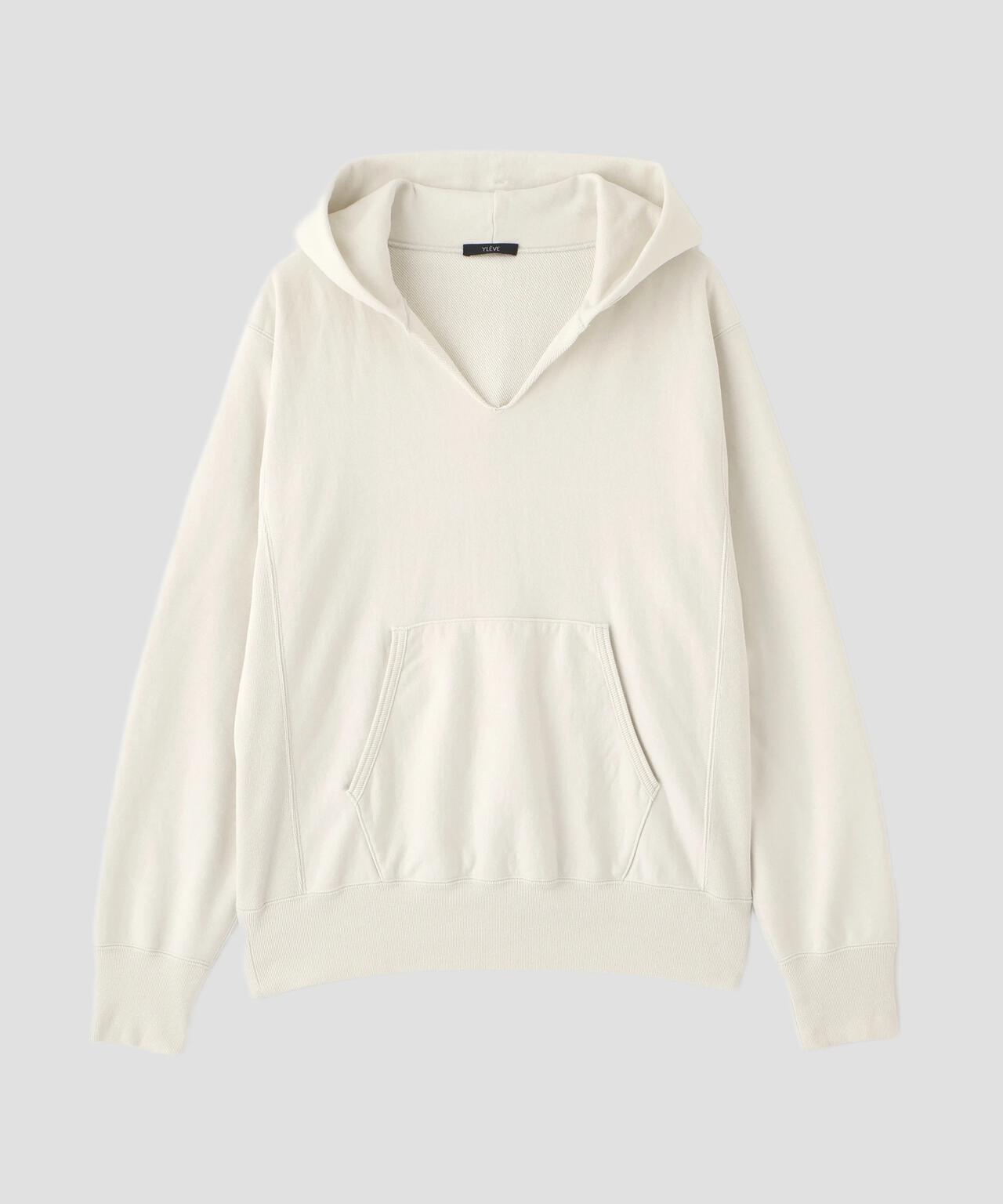 YLEVE / ORGANIC COTTON SUN FADED SWEAT HOODIE | YLÈVE（イレーヴ