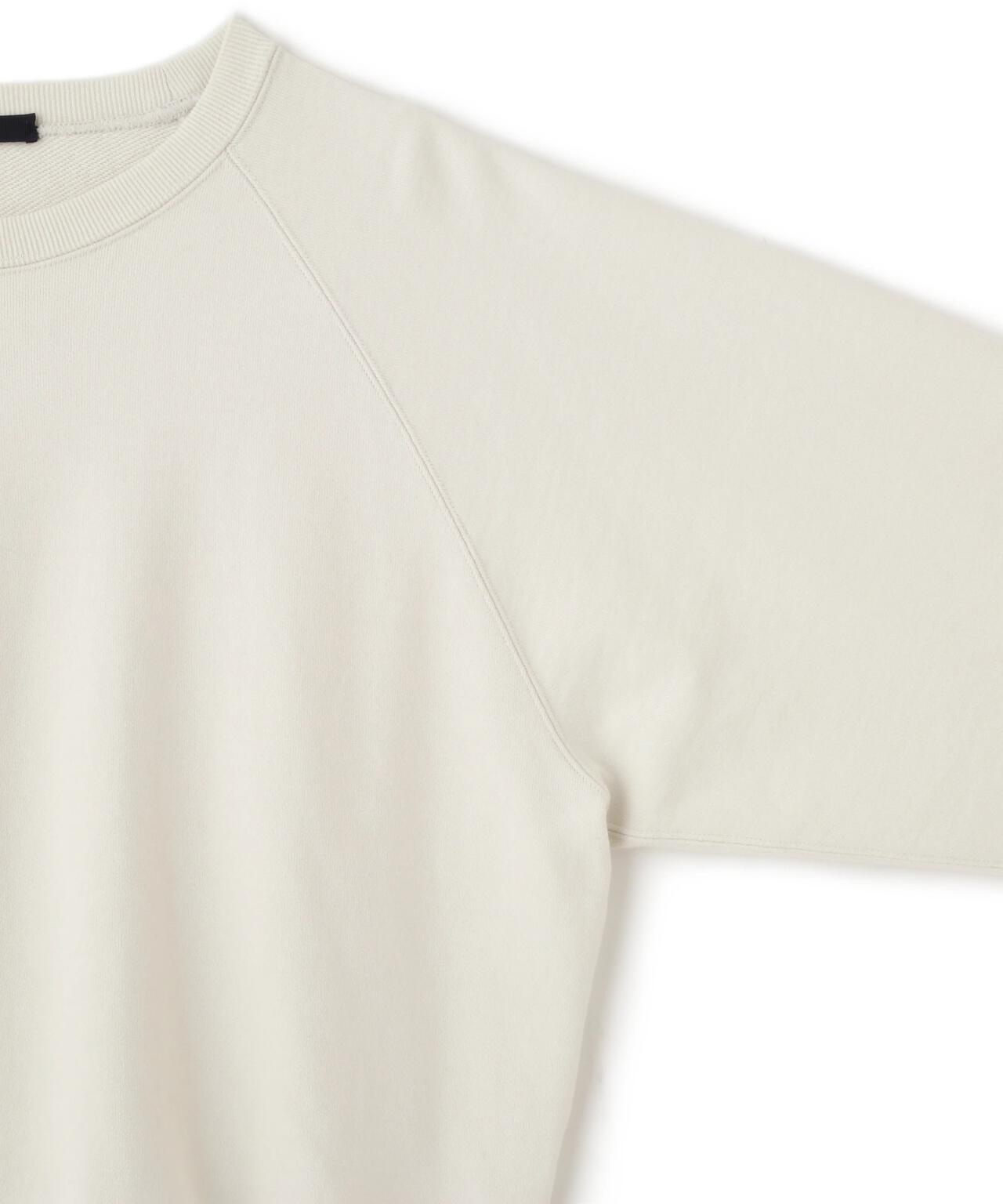 YLÈVE / ORGANIC COTTON SUN FADED SWEAT PULLOVER