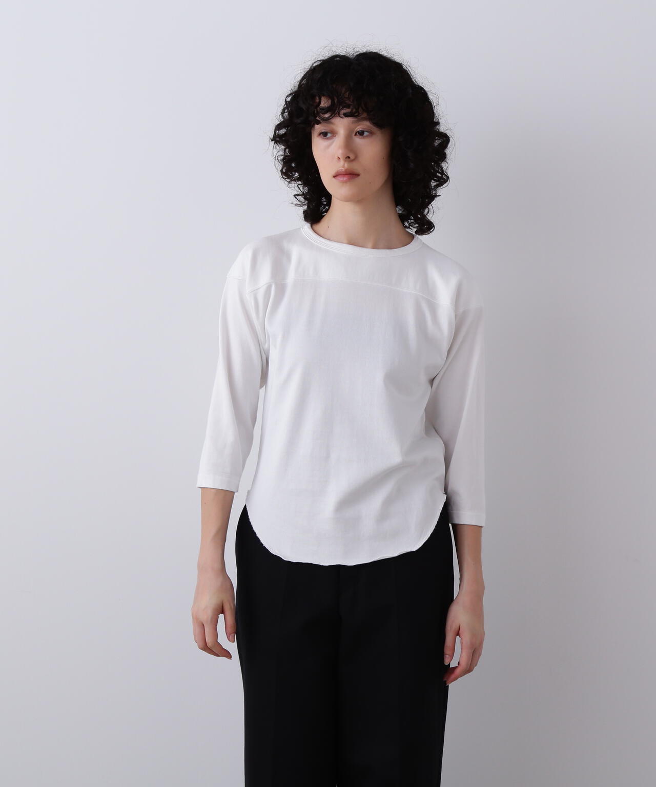 ☆専用 YLEVE / OPEN END COTTON PIGMENT DYE SKIPPER PULL OVER | YLÈVE