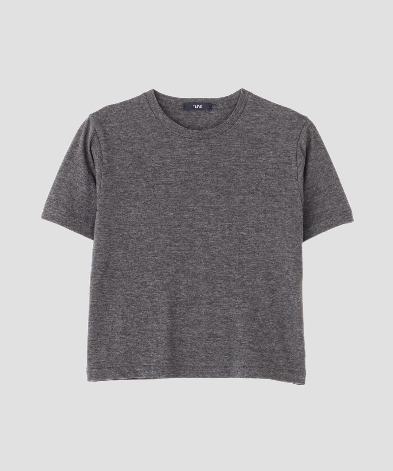 YLEVE / TETRON COTTON SLUB YARN JERSEY T-SHIRT