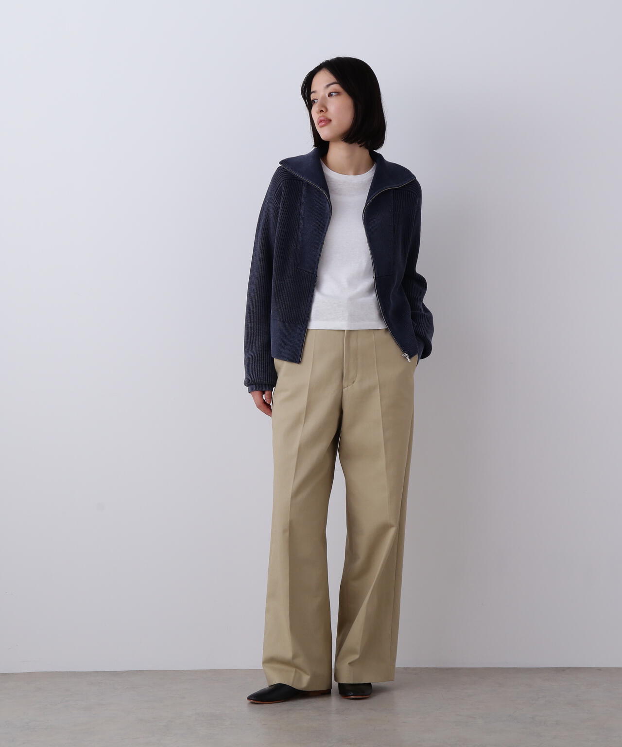 YLEVE / TETRON COTTON SLUB YARN JERSEY T-SHIRT