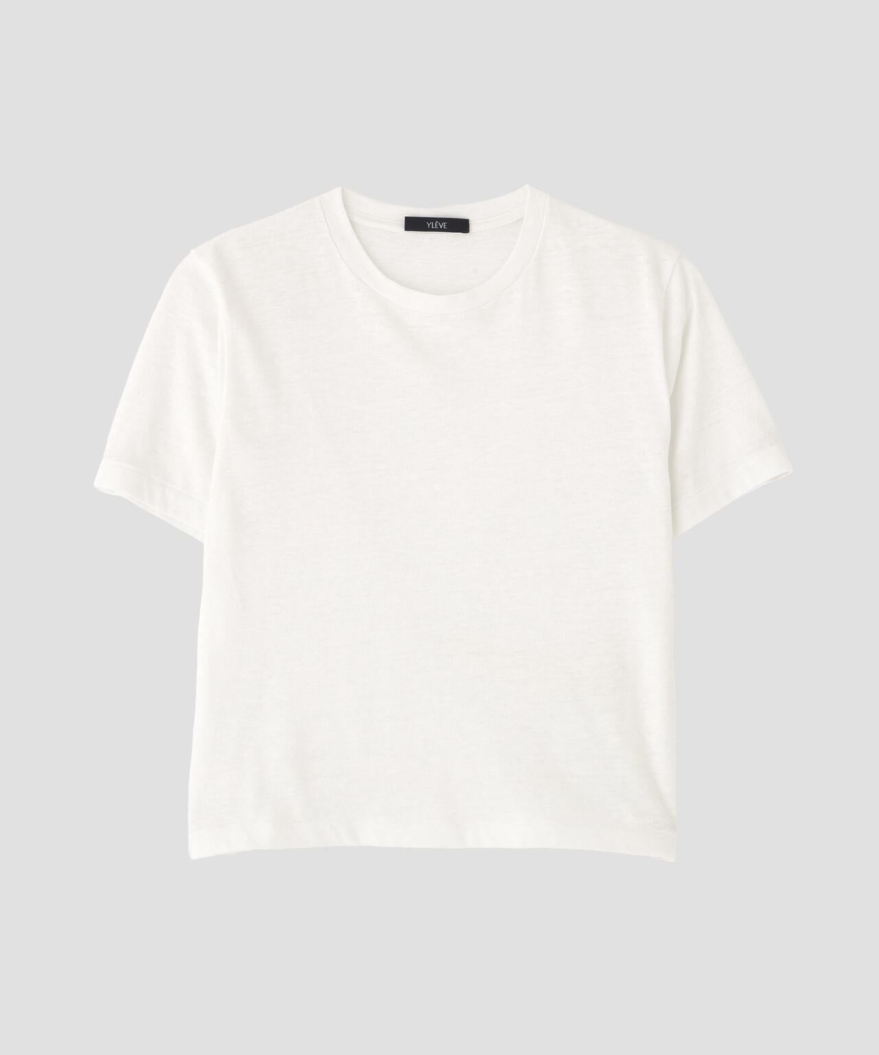 YLEVE / TETRON COTTON SLUB YARN JERSEY T-SHIRT