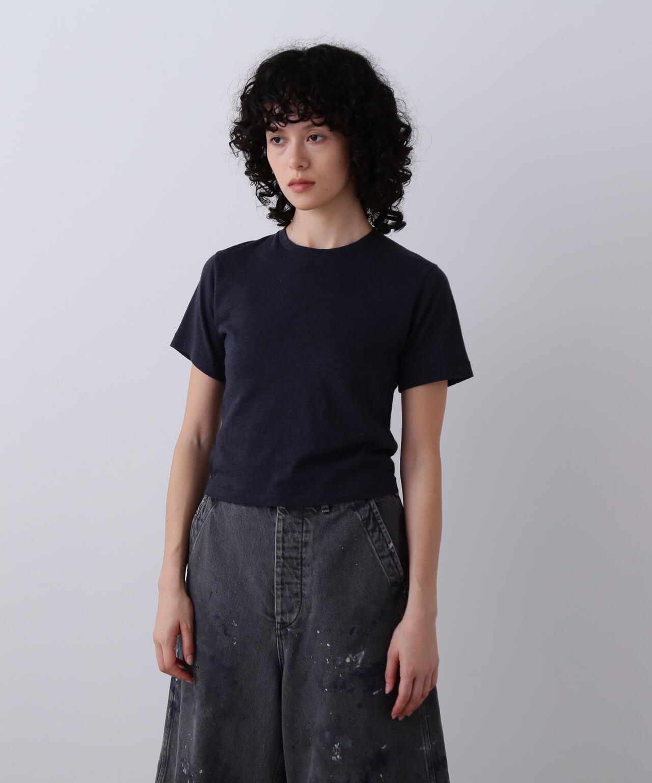 YLEVE / TETRON COTTON SLUB YARN JERSEY T-SHIRT