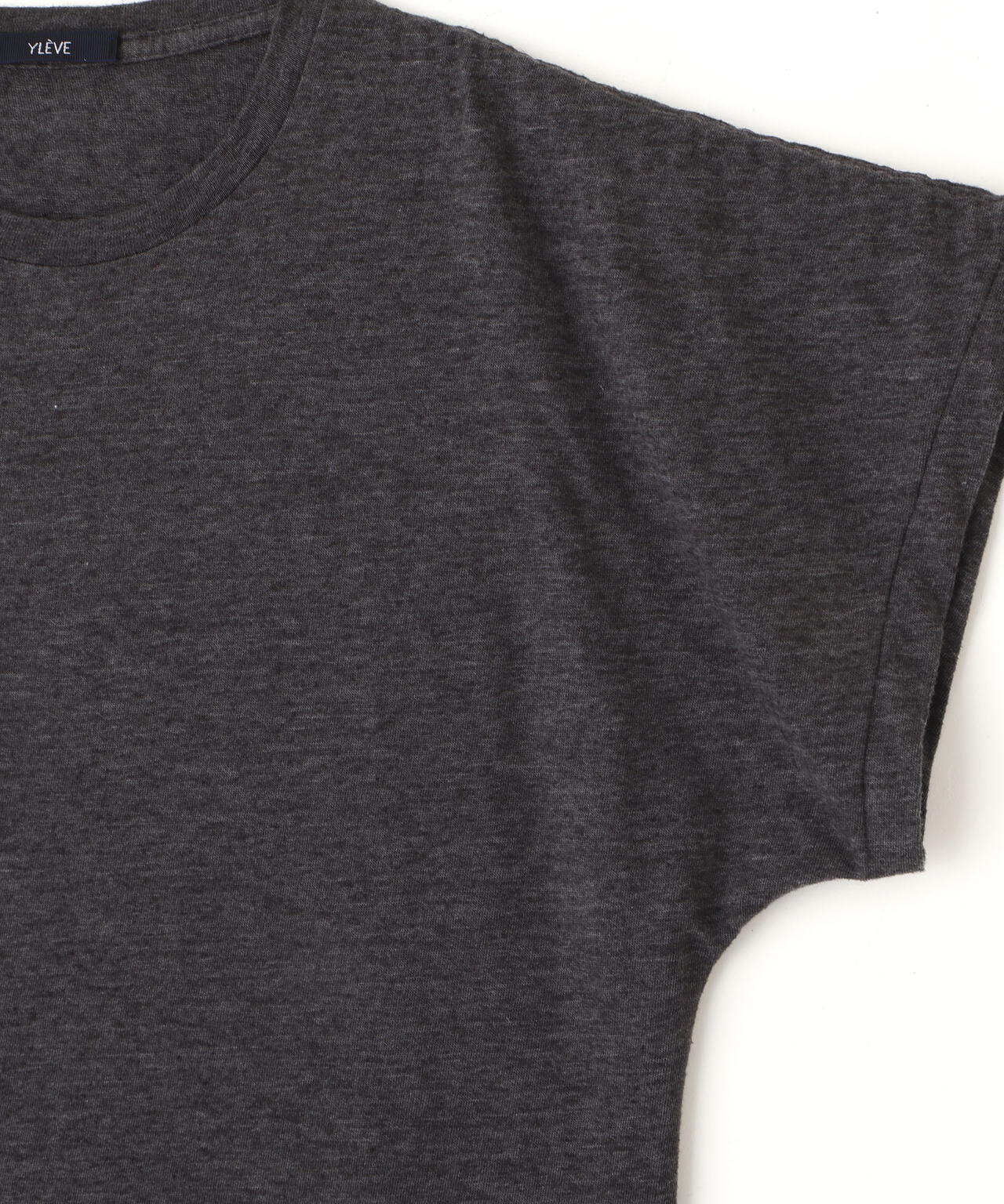YLEVE / TETRON COTTON SLUB YARN JERSEY SLEEVELESS PULLOVER | YLÈVE