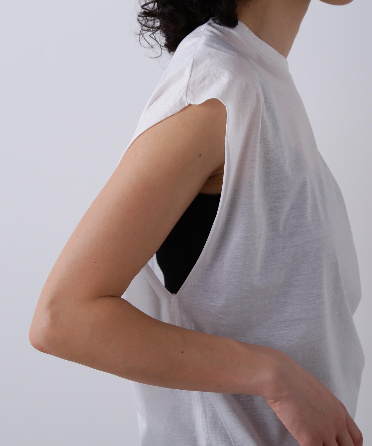 YLEVE / COTTON SHEER JERSEY SLEEVELESS | YLÈVE（イレーヴ