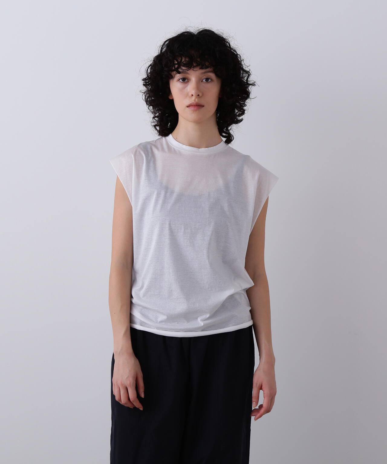 YLEVE  ノースリーブプルオーバー YLEVE / ORGANIC COTTON BIO NO SLEEVE | YLÈVE（イレーヴ） ｜【公式