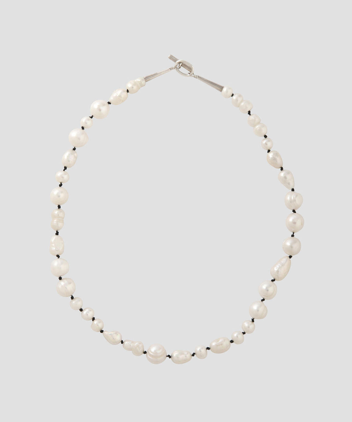 YLEVE / MIX PEARL NECKLACE KNOT 37cm | YLÈVE（イレーヴ） ｜【公式 