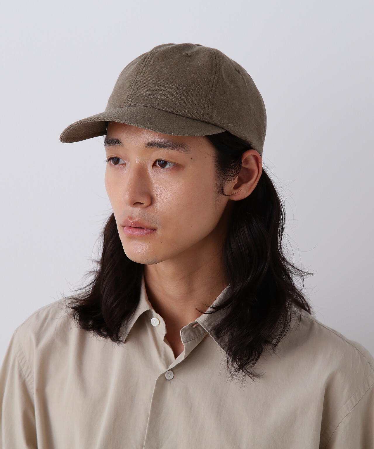 YLEVE / KIJIMA TAKAYUKI VINTAGE PIGMENTDYE WOOL CAP