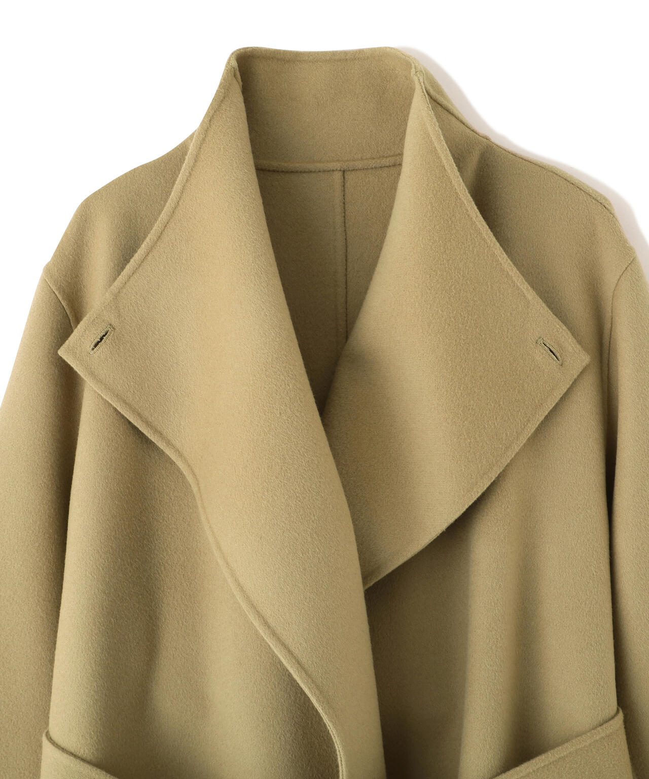 YLEVE / SUPER100's WOOL DOUBLE CLOTH COAT | YLÈVE（イレーヴ