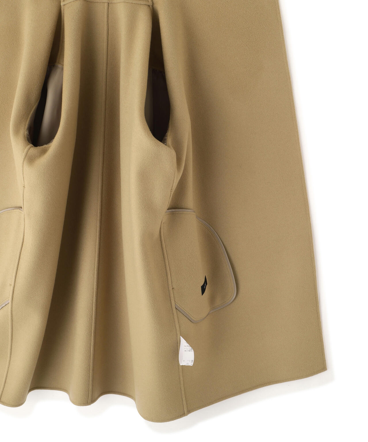 YLEVE / SUPER100's WOOL DOUBLE CLOTH COAT | YLÈVE（イレーヴ