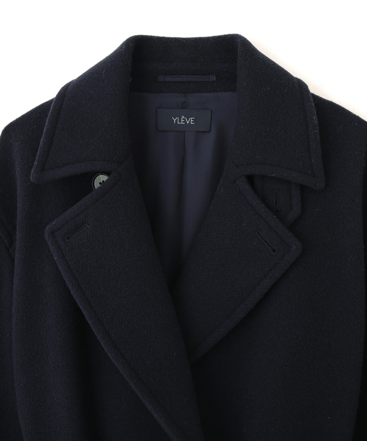 YLEVE ロングコート YLEVE / BLANKET-BRUSHED WOOL LONG COAT | YLÈVE（イレーヴ