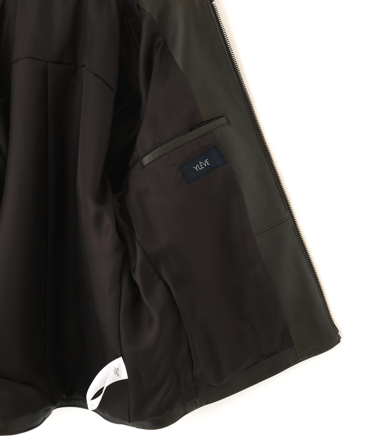 YLEVE / SHEEP AVIATOR LEATHER JACKET | YLÈVE（イレーヴ） ｜【公式