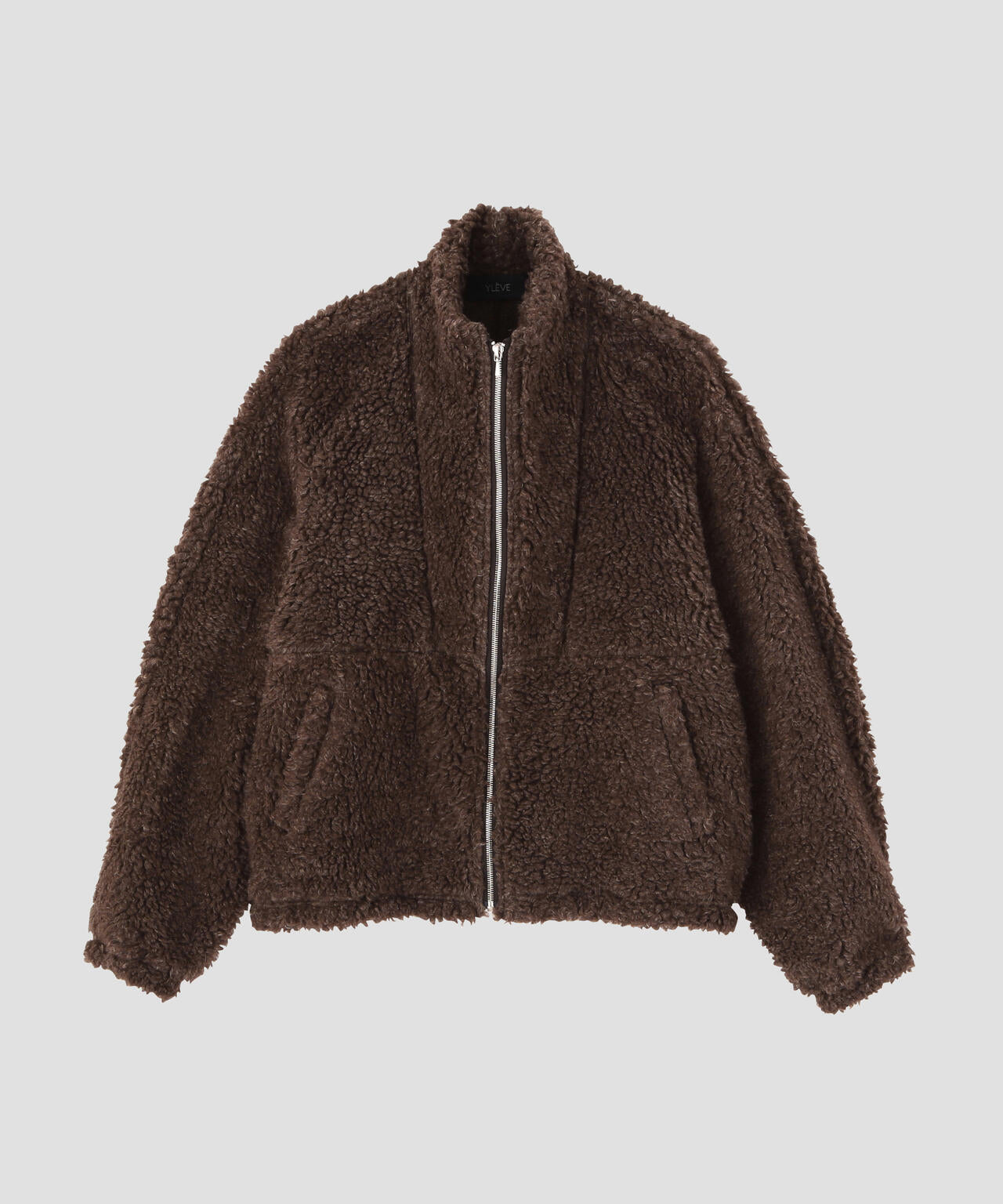 【未使用級】2025SS YLEVE イレーヴ レーヨンビンテージブルゾン M YLEVE / LINEN/RAMIE POLYESTER BOA BLOUSON | YLÈVE（イレーヴ