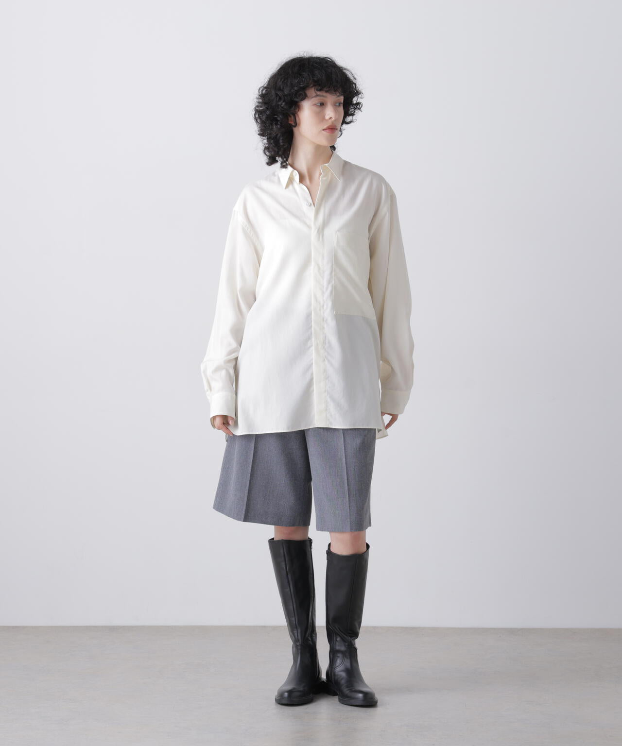 YLEVE / ROUGH WOOL CULOTTE