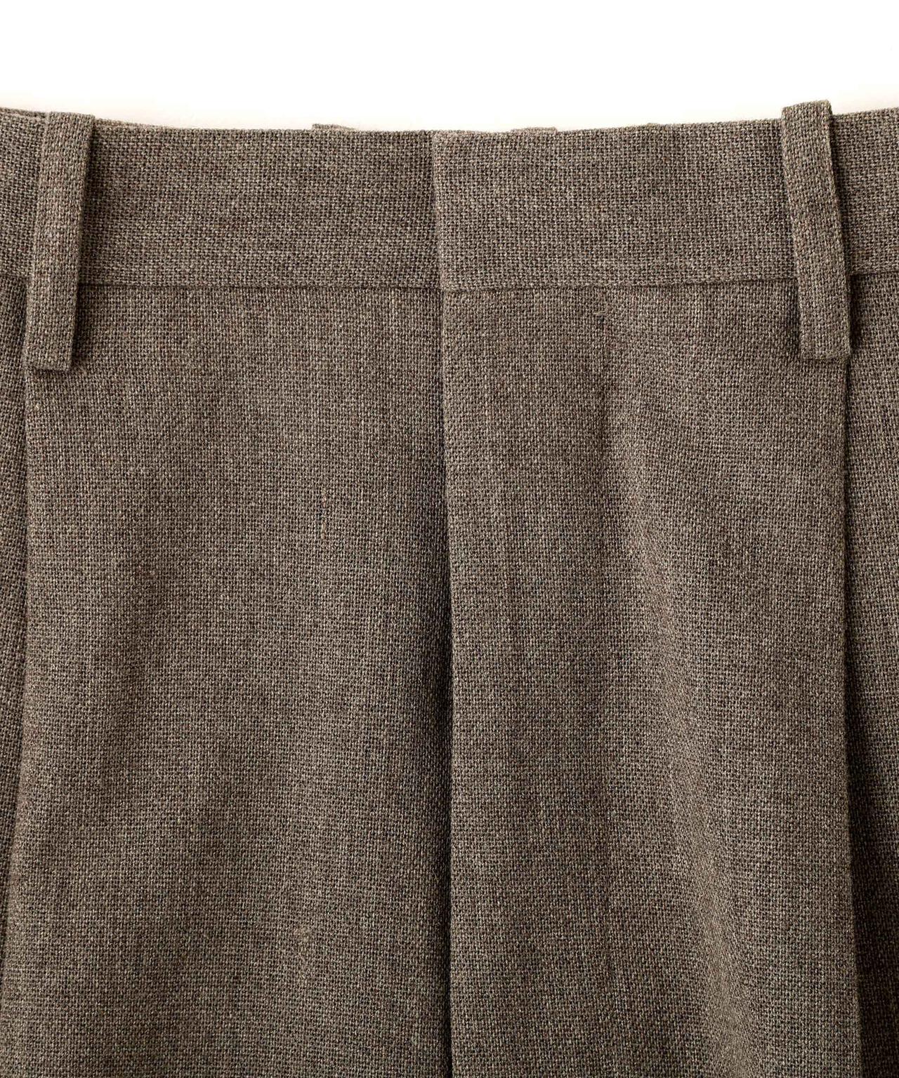 YLEVE / ROUGH WOOL CULOTTE
