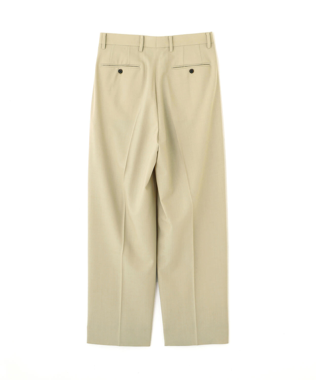 YLEVE / 2/72 SUPER 100's WOOL HIGH-TWIST VOILE TROUSERS | YLÈVE