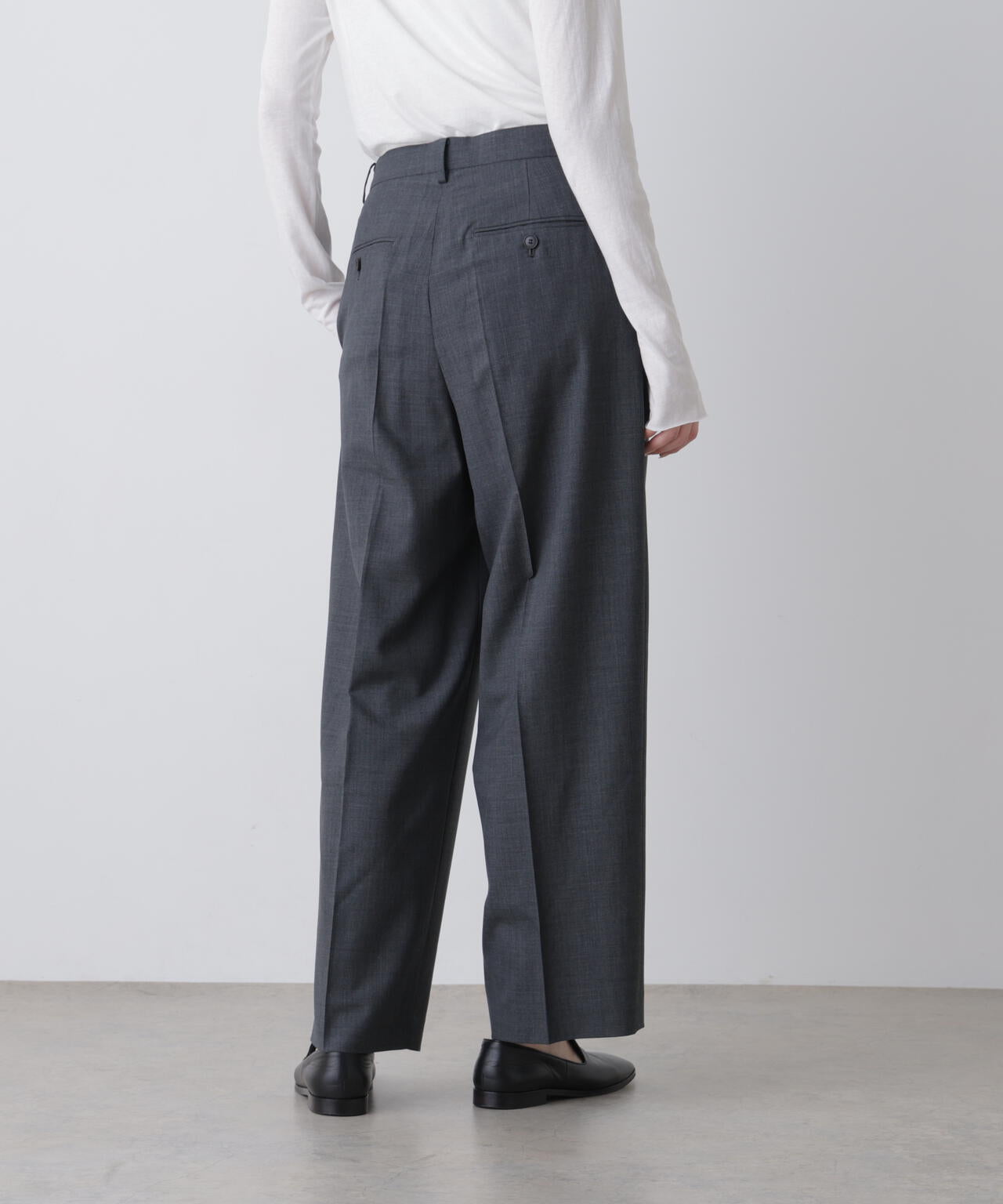 YLEVE / SUPER140's WOOL TROPICAL TROUSERS WOMEN | YLÈVE（イレーヴ