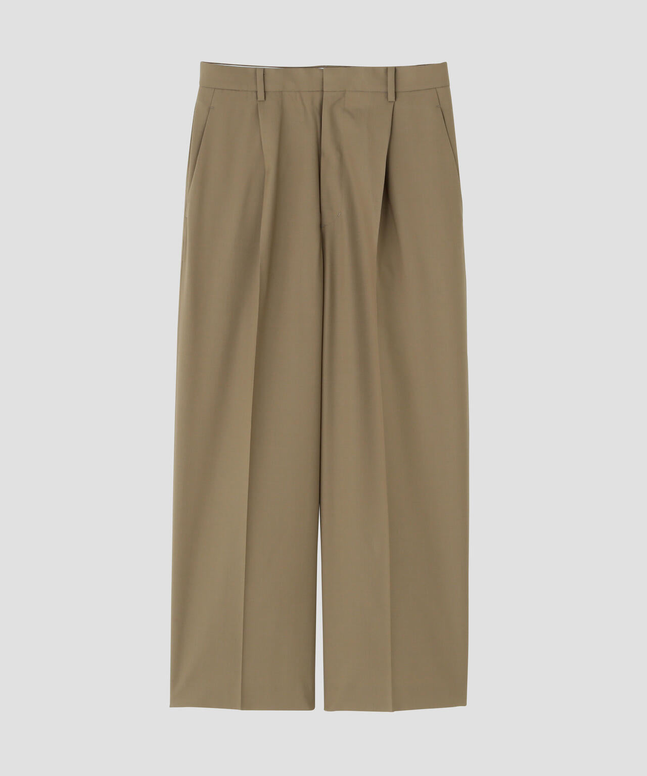 YLEVE / SUPER140's WOOL TROPICAL TROUSERS