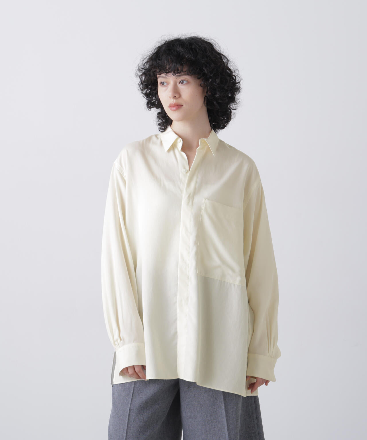 YLEVE / LYOCELL BROADCLOTH BLOUSE | YLÈVE（イレーヴ） ｜【公式