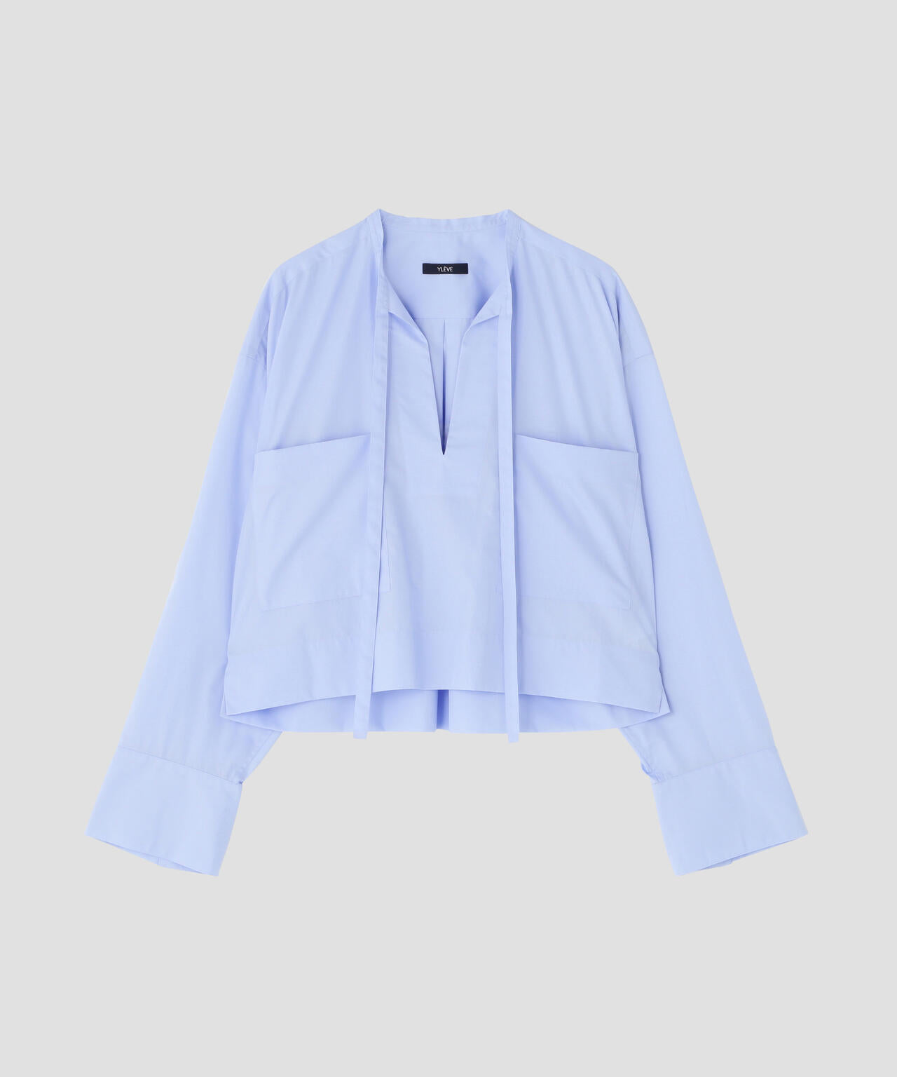 YLEVE / COTTON TYPEWRITER STRING SKIPPER SHIRT | YLÈVE（イレーヴ