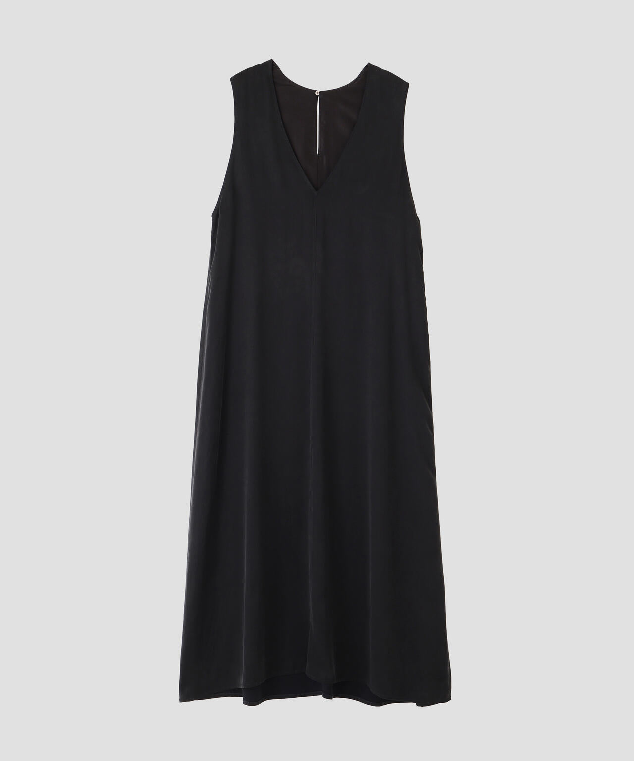 YLEVE / FIBRILLATED SATIN A - LINE DRESS