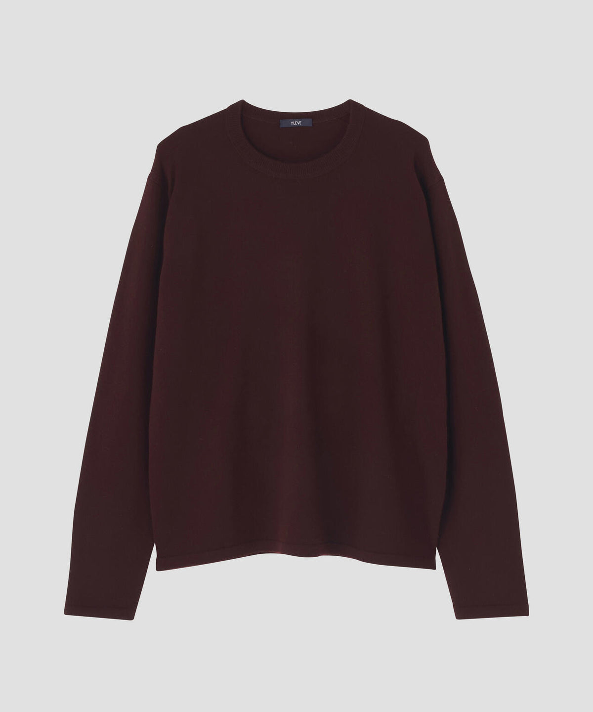YLEVE / CASHMERE KNIT T-SHIRT