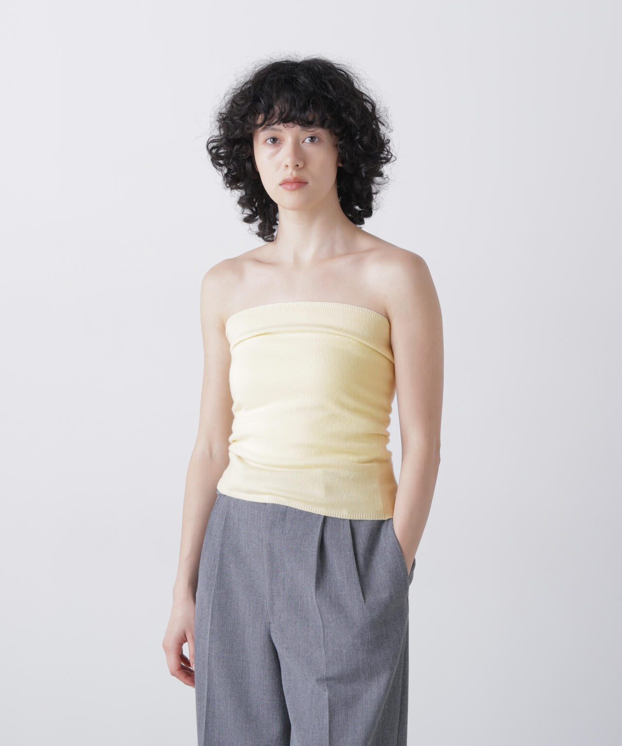 YLEVE / CASHMERE KNIT TUBE TOP | YLÈVE（イレーヴ） ｜【公式】通販