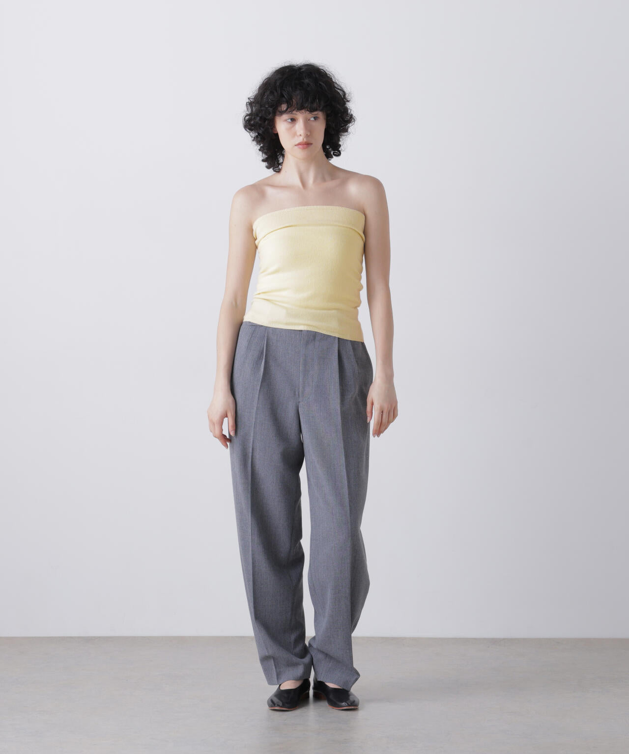 YLEVE / CASHMERE KNIT TUBE TOP | YLÈVE（イレーヴ） ｜【公式】通販