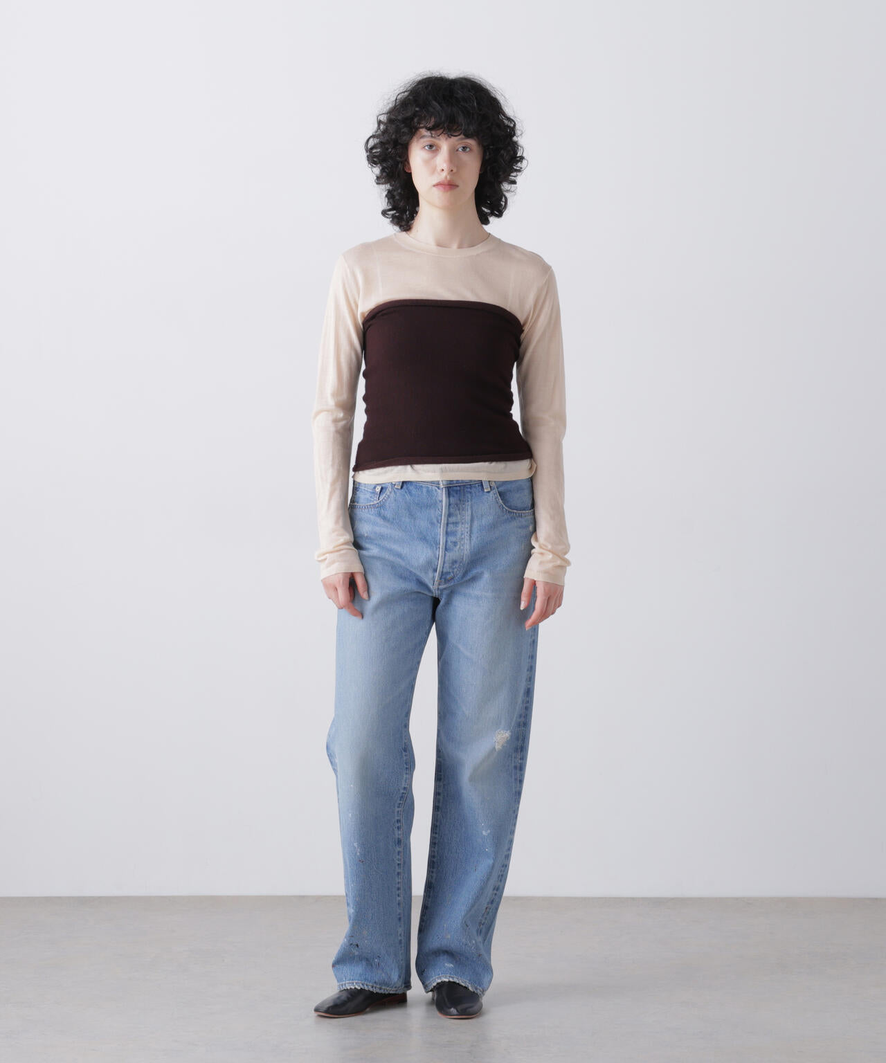 トップス YLEVE CASHMERE KNIT YLEVE / CASHMERE KNIT TUBE TOP | YLÈVE（イレーヴ） ｜【公式】通販