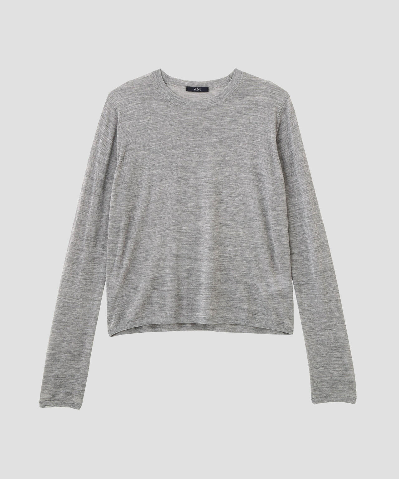 YLEVE / 2/100 FINE WOOL SHEER KNIT PULLOVER | YLÈVE（イレーヴ