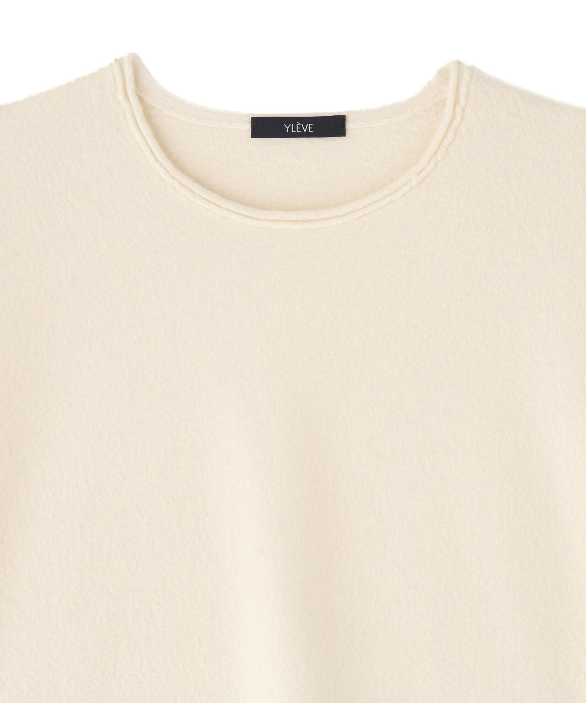 YLEVE / ULTRAFINE MERINO MILLED WOOL KNIT PULLOVER WOMEN