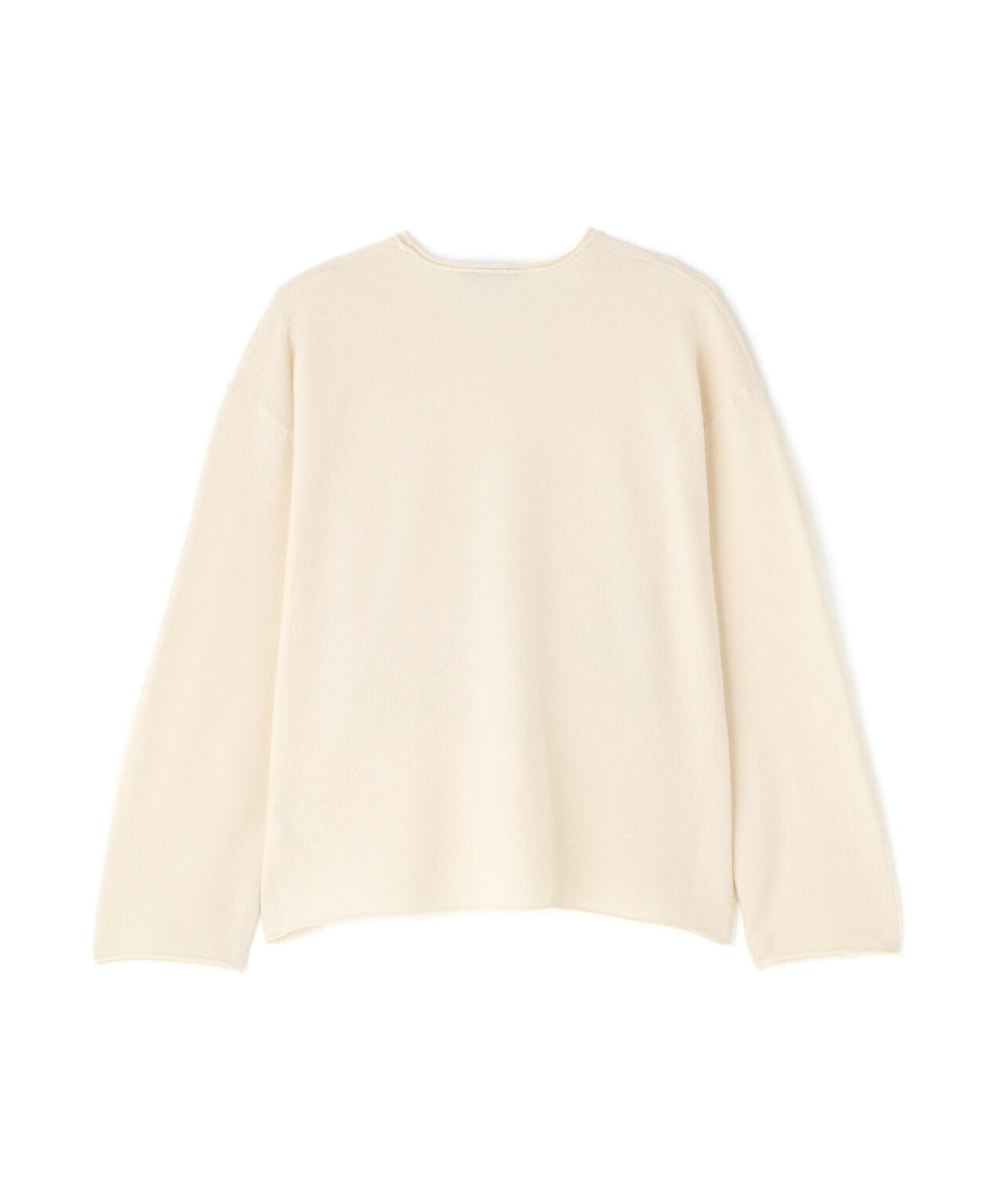 YLEVE / ULTRAFINE MERINO MILLED WOOL KNIT PULLOVER WOMEN